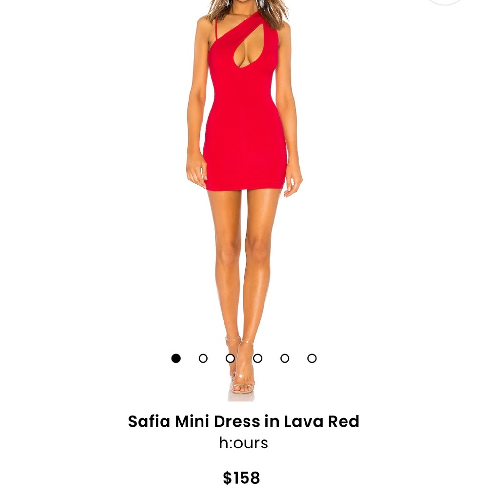 H:ours Red Mini Dress
